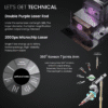 Pi-Code Machine | Advanced  Picosecond Laser Tattoo Removal & Skin Rejuvenation | FDA Approved | High-Power Picosecond Laser (532nm + 755nm + 1064nm) - Image 3