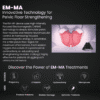 EM-MA Machine | FDA Approved HIFEM Pelvic Floor & Muscle Stimulation Device | Sexual Wellness & Urinary Incontinence Treatment | 12,000 Contractions per 30 Min Session - Image 3