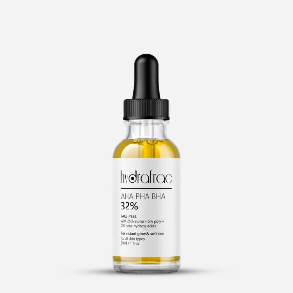 HydraFrac AHA PHA BHA 32% Face Peel Multi-Level Exfoliating Facial