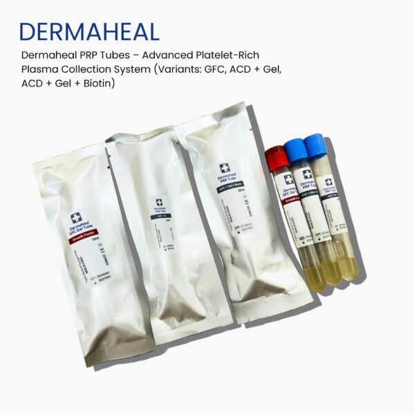 Dermaheal PRP Tubes Platelet-Rich Plasma Collection System