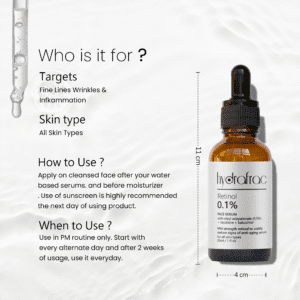 HydraFrac Retinal 0.1% Face Serum
