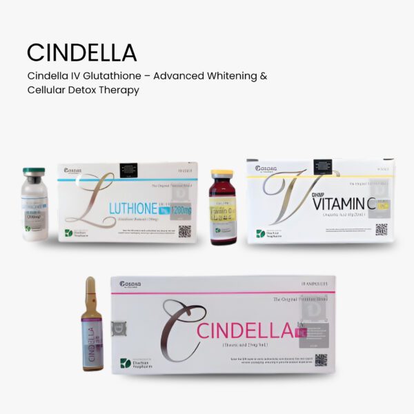 Cindella IV Glutathione – Advanced Whitening & Cellular Detox Therapy