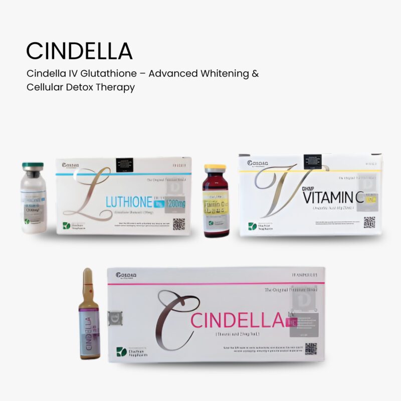 Cindella IV Glutathione – Advanced Whitening & Cellular Detox Therapy