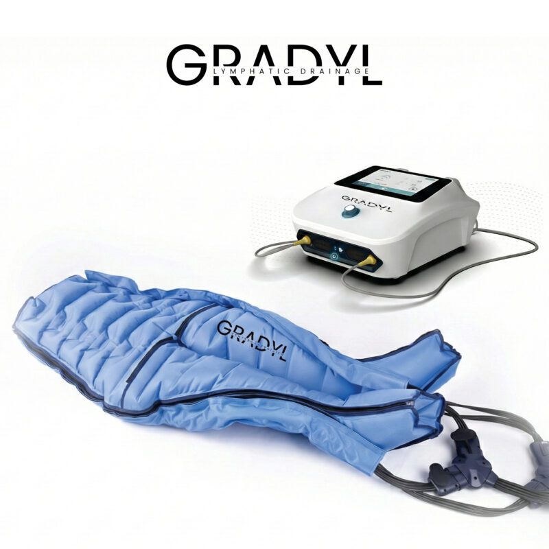 Gradyl Lymphatic Drainage Machine | CE & FDA Approved | Full Body Pressotherapy, 24 Airbags | Infrared Heating, Multi-Mode Compression Therapy for Detox, Slimming & Wellness Treatments The Code Wellness