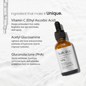 HydraFrac Vitamin C 10% Face Serum Brightening & Antioxidant Care - Image 5