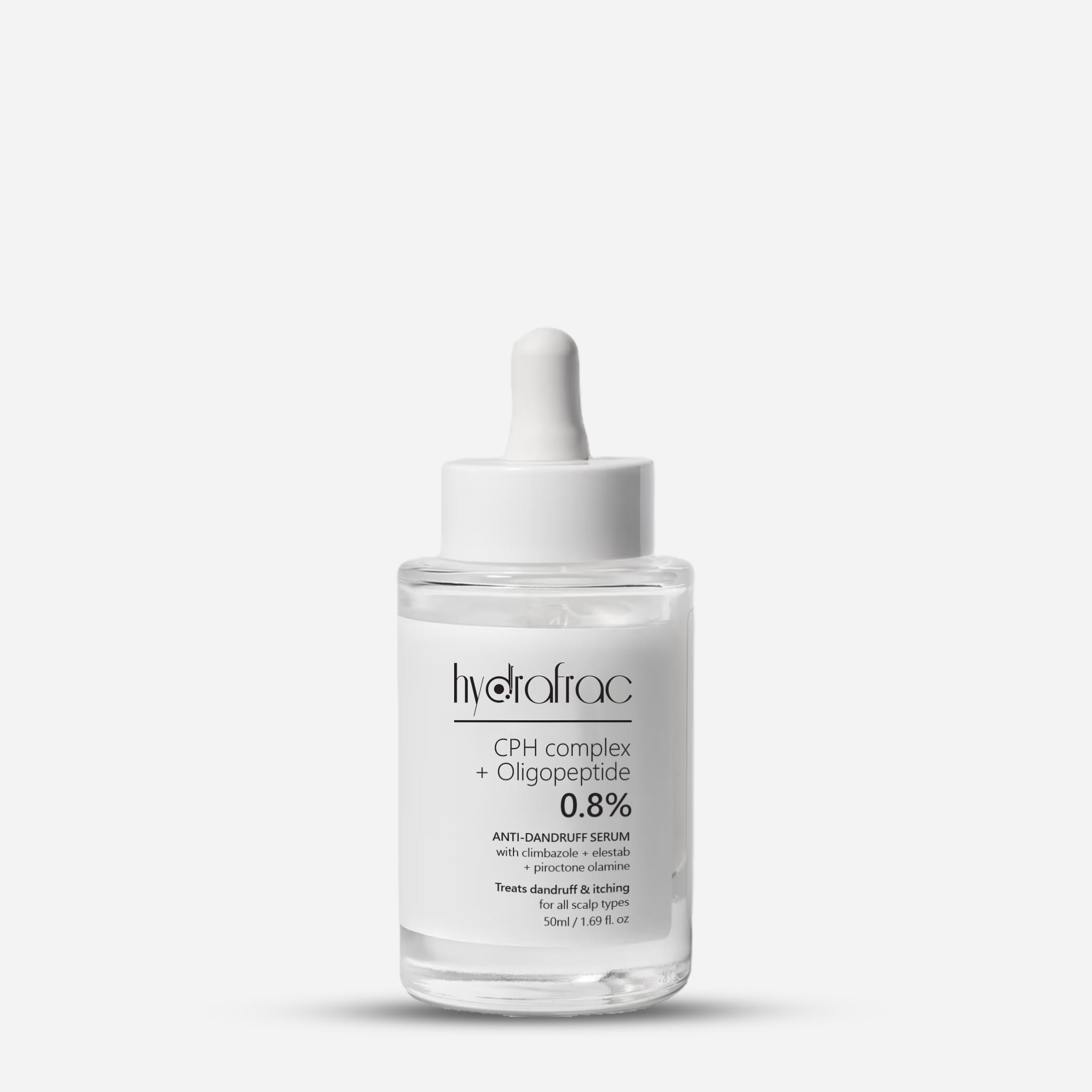HydraFrac Anti-Dandruff Serum 0.8% | Climbazole + Oligopeptide Scalp Treatment