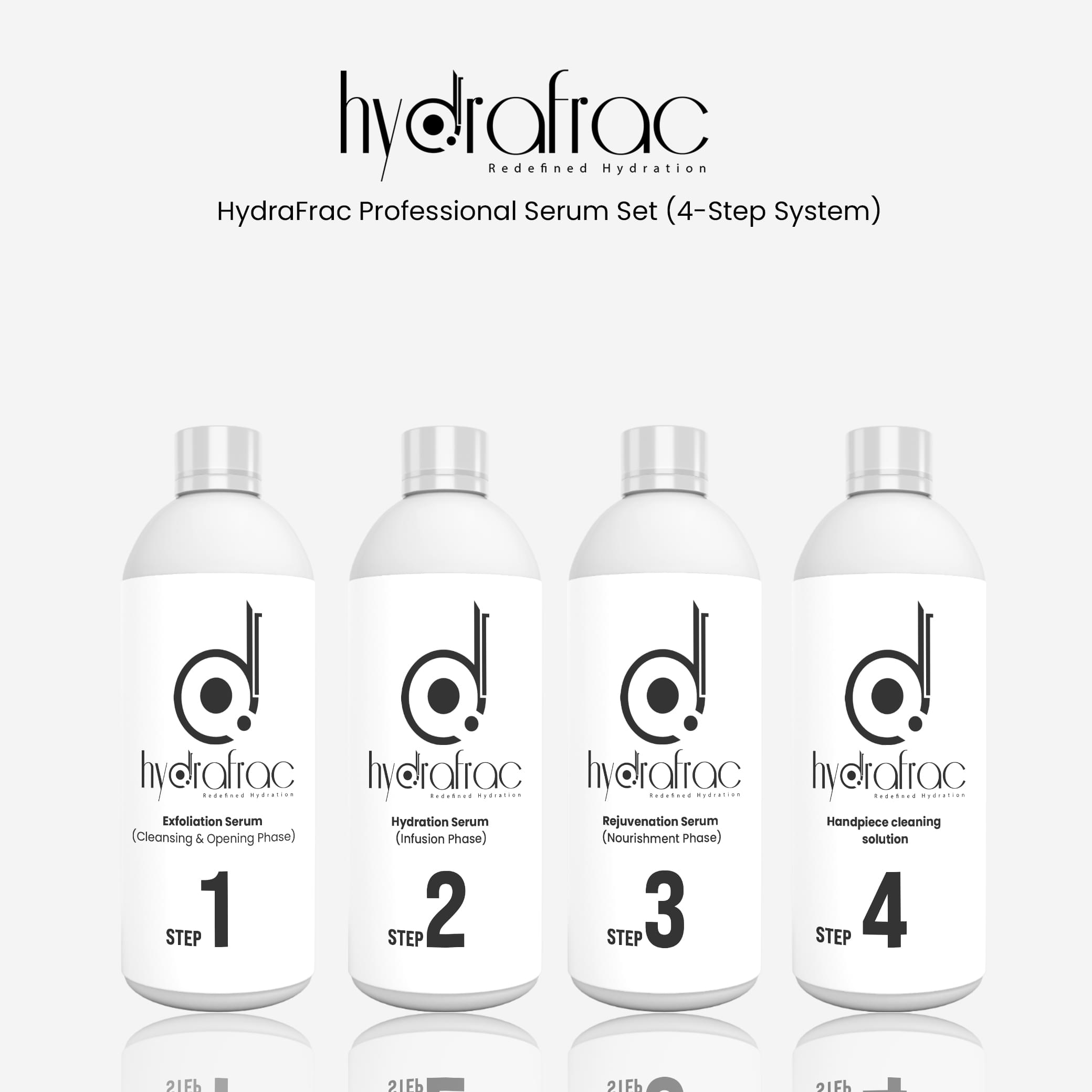 HydraFrac Professional Serum Set (4-Step System)