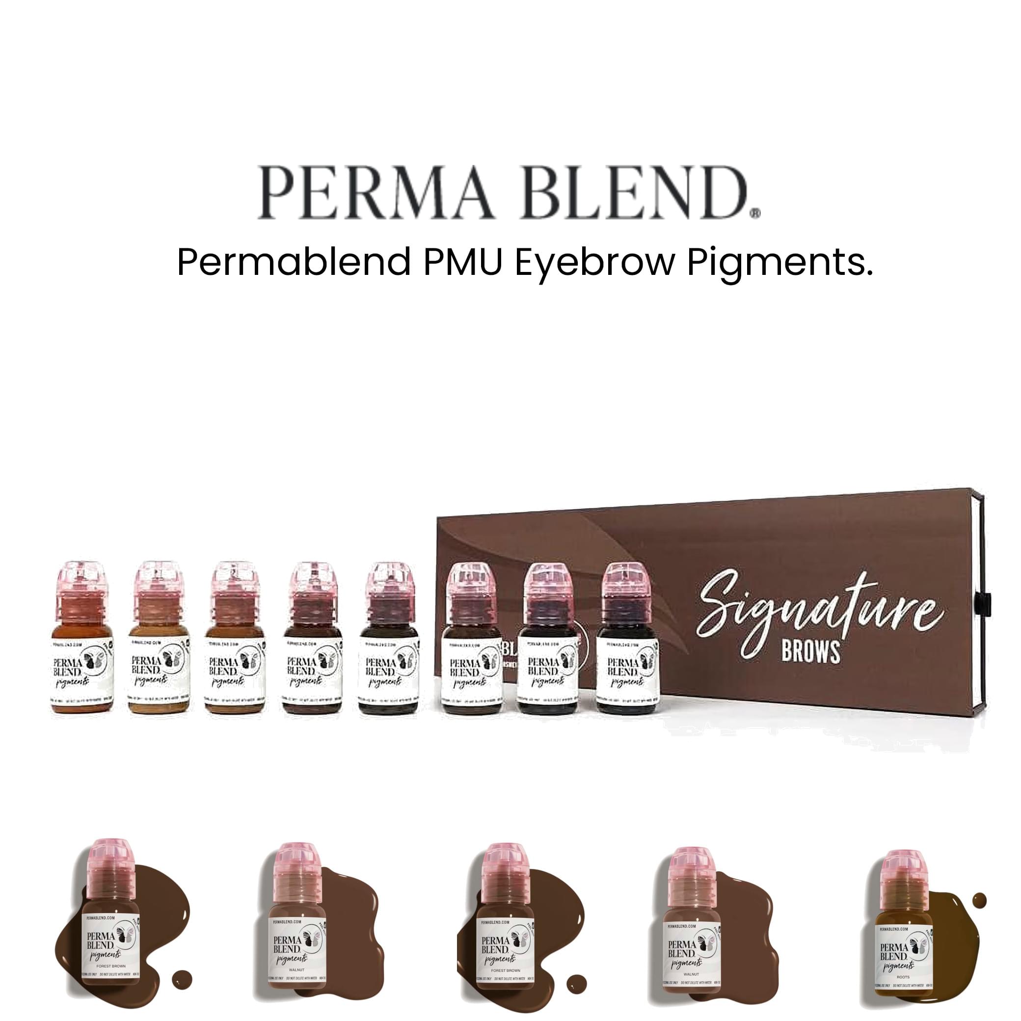 Permablend Eyebrow PMU Pigment | Warm Colors Variants