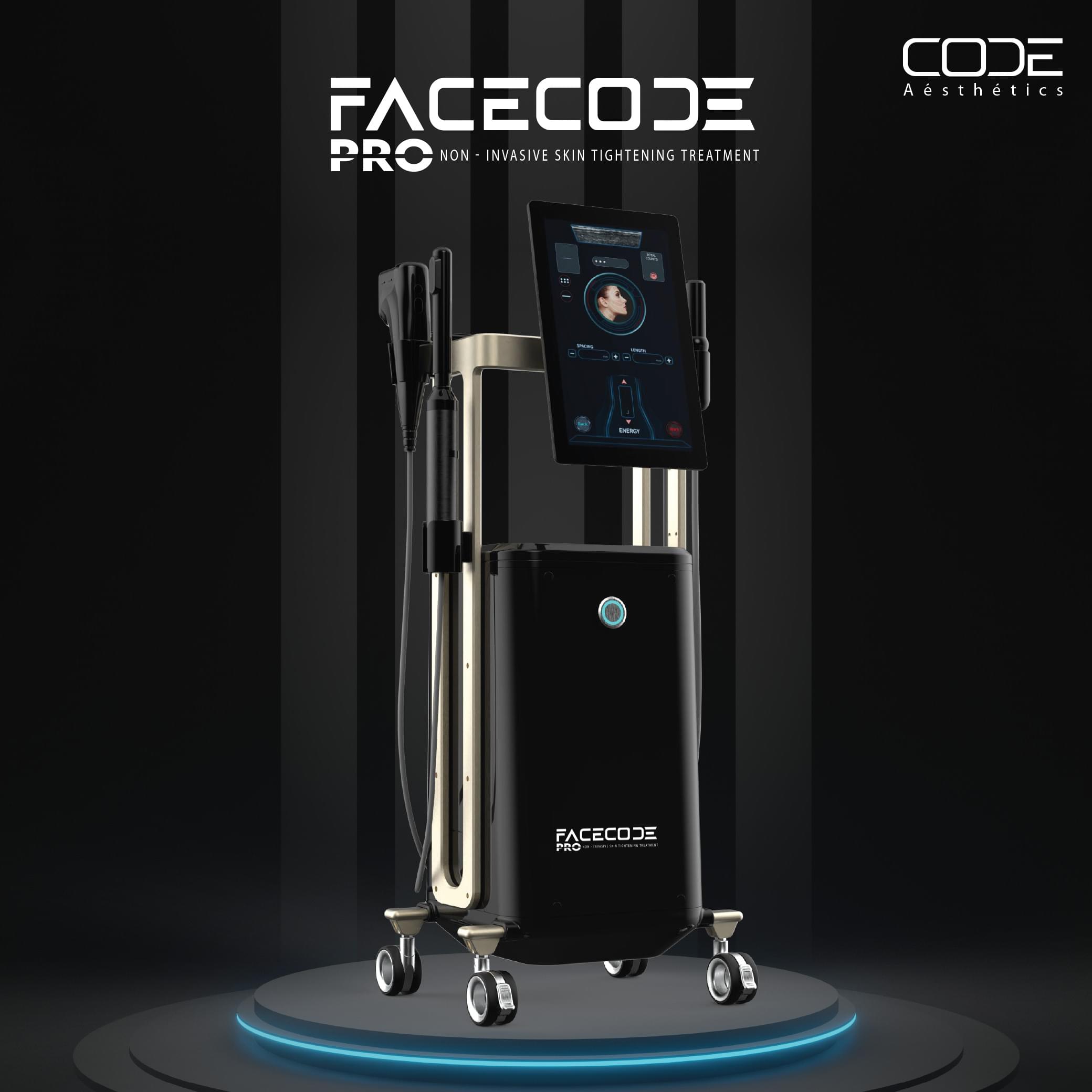 FaceCode-Pro Micro Pulse HIFU Machine | Anti-Ageing, Skin Tightening & Body Contouring System